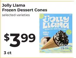 Lifethyme Jolly Llama Frozen Dessert Cones offer