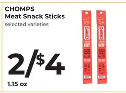 Lifethyme CHOMPS Meat Snack Sticks offer