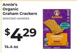 Lifethyme Annie's Organic Graham Crackers offer