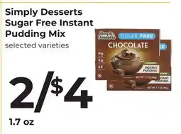 Lifethyme Simply Desserts Sugar Free Instant Pudding Mix offer