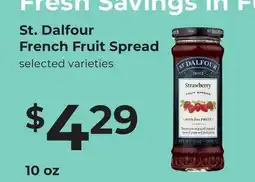 Lifethyme St. Dalfour French Fruit Spread offer