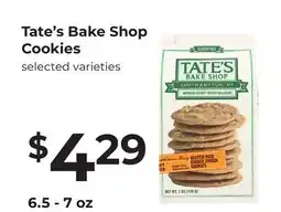 Lifethyme Tate's Bake Shop Cookies offer