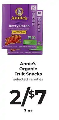 Lifethyme Annie's Organic Fruit Snacks offer