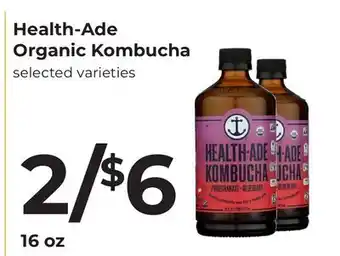 Lifethyme Health-Ade Organic Kombucha offer