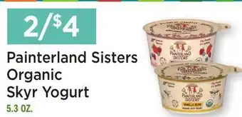Heinen's Painterland Sisters Organic Skyr Yogurt offer