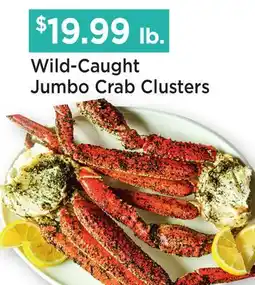 Heinen's Wild-Caught Jumbo Crab Clusters offer