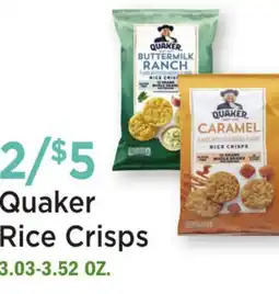 Heinen's Quaker Rice Crisps offer