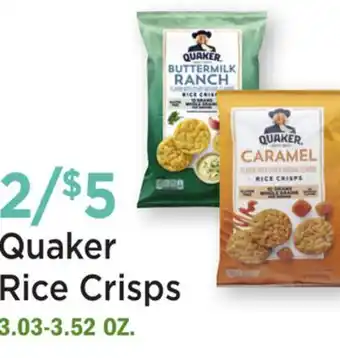 Heinen's Quaker Rice Crisps offer