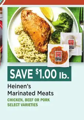 Heinen's Heinen's Marinated Meats offer
