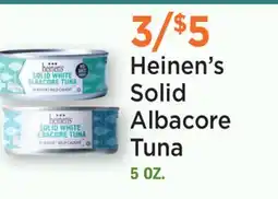 Heinen's Heinen's Solid Albacore Tuna offer