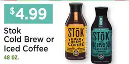 Heinen's Stok Cold Brew or Iced Coffee offer