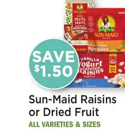 Heinen's Sun-Maid Raisins or Dried Fruit offer