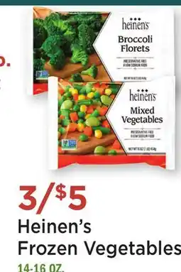 Heinen's Heinen's Frozen Vegetables offer