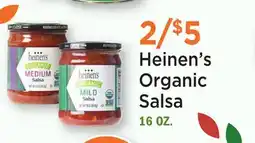 Heinen's Heinen's Organic Salsa offer