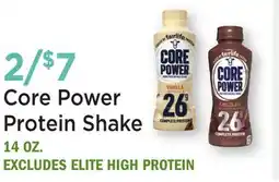 Heinen's Core Power Protein Shake offer