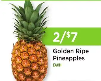 Heinen's Golden Ripe Pineapples offer