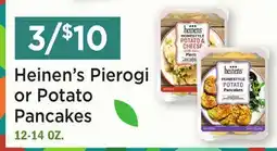 Heinen's Heinen's Pierogi or Potato Pancakes offer