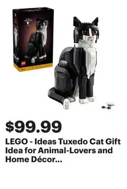 Best Buy LEGO - Ideas Tuxedo Cat Gift Idea for Animal-Lovers and Home Décor 21349 offer