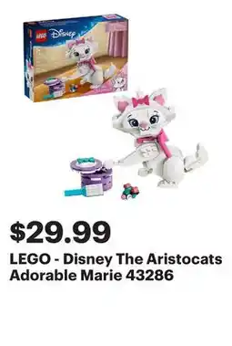 Best Buy LEGO - Disney The Aristocats Adorable Marie 43286 offer