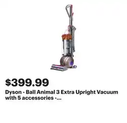 Best Buy Dyson - Ball Animal 3 Extra Upright Vacuum with 5 accessories - Copper/Silver offer