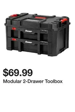 Harbor Freight Tools Modular 2-Drawer Toolbox offer
