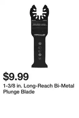 Harbor Freight Tools 1-3/8 in. Long-Reach Bi-Metal Plunge Blade offer