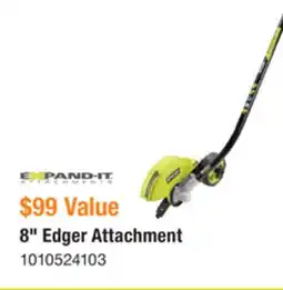 The Home Depot RYOBI 8 Edger Attachment offer