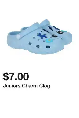 Five Below Juniors Charm Clog offer