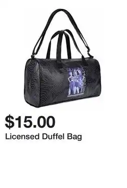Five Below Licensed Duffel Bag offer