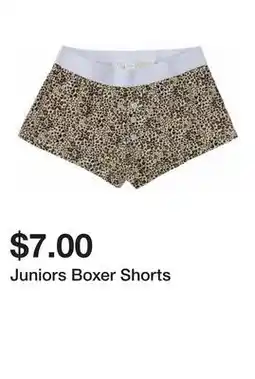 Five Below Juniors Boxer Shorts offer