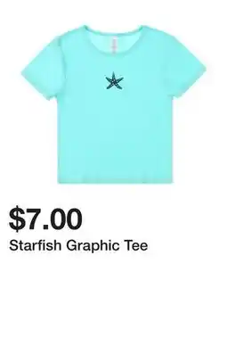 Five Below Starfish Graphic Tee offer