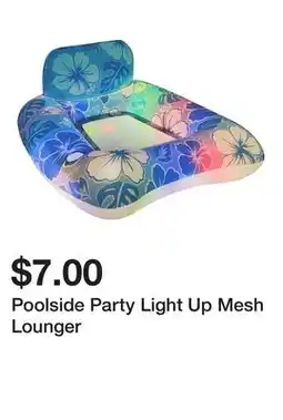 Five Below Poolside Party Light Up Mesh Lounger offer
