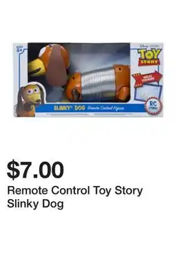 Five Below Remote Control Toy Story Slinky Dog offer