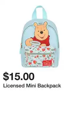 Five Below Licensed Mini Backpack offer