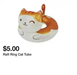 Five Below Raft Ring Cat Tube offer
