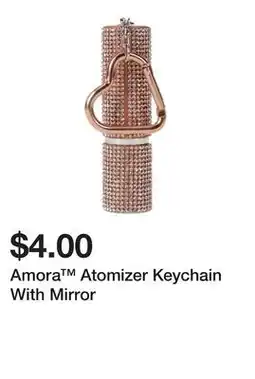 Five Below Amora Atomizer Keychain With Mirror offer