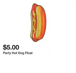 Five Below Party Hot Dog Float offer