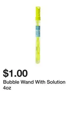 Five Below Bubble Wand With Solution 4oz offer