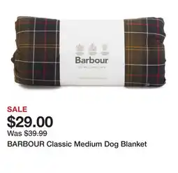 Marshalls BARBOUR Classic Medium Dog Blanket offer