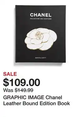 Marshalls GRAPHIC IMAGE Chanel Leather Bound Edition Book offer