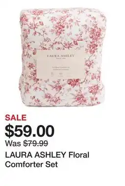 Marshalls LAURA ASHLEY Floral Comforter Set offer