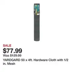 Tractor Supply Company YARDGARD 50 x 4ft. Hardware Cloth with 1/2 in. Mesh offer