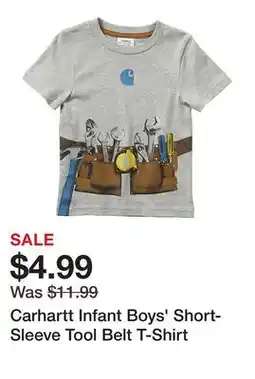 Tractor Supply Company Carhartt Infant Boys' Short-Sleeve Tool Belt T-Shirt offer