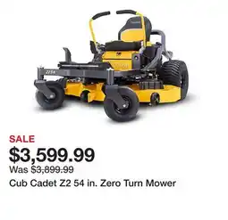 Tractor Supply Company Cub Cadet Z2 54 in. Zero Turn Mower offer