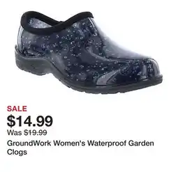 Tractor Supply Company GroundWork Women's Waterproof Garden Clogs offer