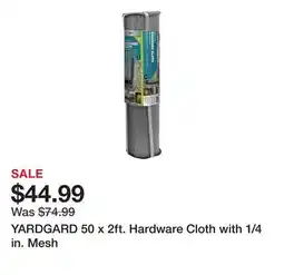 Tractor Supply Company YARDGARD 50 x 2ft. Hardware Cloth with 1/4 in. Mesh offer