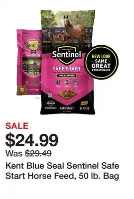 Tractor Supply Company Kent Blue Seal Sentinel Safe Start Horse Feed, 50 lb. Bag offer