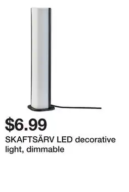 Ikea SKAFTSÄRV LED decorative light, dimmable offer