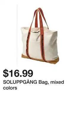 Ikea SOLUPPGÅNG Bag, mixed colors offer