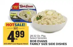 Food Lion Bob Evans Family Size Side Dishes offer